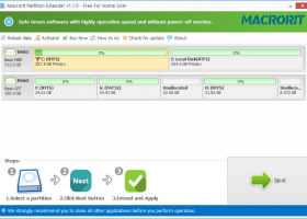 Macrorit Partition Extender Free screenshot