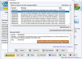 Bulk SMS Marketing Blackberry screenshot