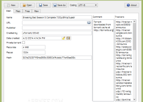 Torrent File Editor screenshot