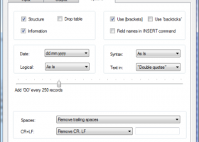 DBF to SQL Converter screenshot