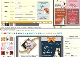 Wedding Card Maker Software screenshot