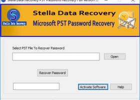 Recover PST Password screenshot