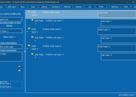 Outline Organizer screenshot