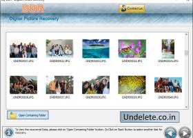 Undelete Pictures screenshot