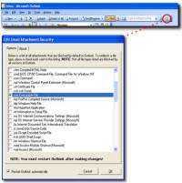 Attachment Security for Outlook screenshot