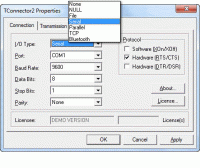 Data Acquisition Component TConnector screenshot