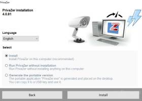 Portable PrivaZer screenshot