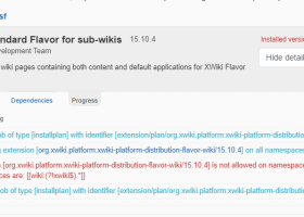 XWiki Standard screenshot