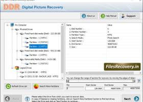 Digital Pictures Recovery Tool screenshot