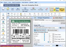 Retail Business Barcode Labels screenshot