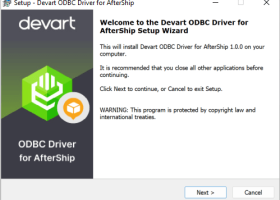 AfterShip ODBC Driver by Devart screenshot