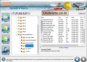 Windows Files Undelete screenshot