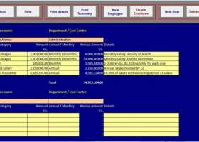 Calculadora de Sueldos y Salarios screenshot