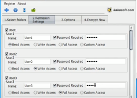 KakaSoft Shared Folder Protector screenshot