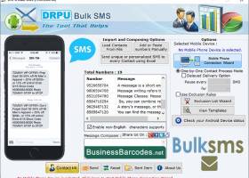 Organization SMS Message Software screenshot