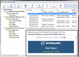 Transfer IncrediMail to Outlook 2010 screenshot