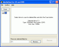 MediaHeal for CD and DVD screenshot