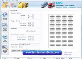 Supply Distribution Barcode Generator screenshot