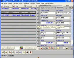 Car Sales Organizer Deluxe screenshot