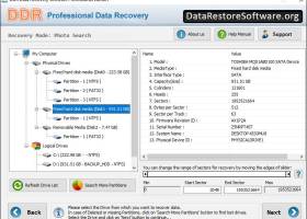 Data Restore Software screenshot