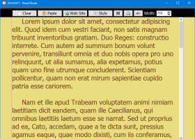 VOVSOFT Read Mode screenshot