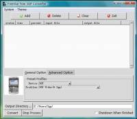 FreeStar Free 3GP Converter Freeware screenshot