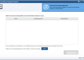 Free iPhone Backup Extractor screenshot
