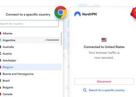 NordVPN for Chrome screenshot