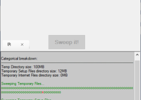 CleanSweep screenshot