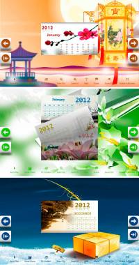 Flipbook_Themes_Package_Calendar_New_Year screenshot