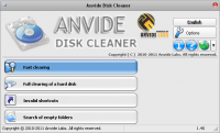 Anvide Disk Cleaner screenshot