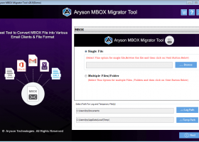 MBOX Converter screenshot