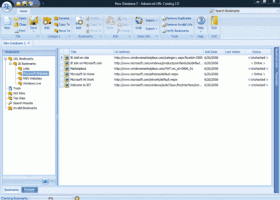 Advanced URL Catalog screenshot