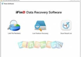 iFinD Data Recovery Free Edition screenshot