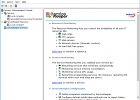 ServiceKeeper screenshot