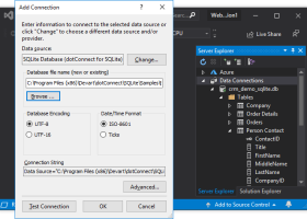 dotConnect for SQLite screenshot