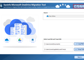 Sysinfo OneDrive Migration Tool screenshot