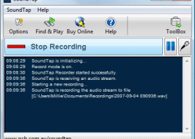 SoundTap Professional screenshot