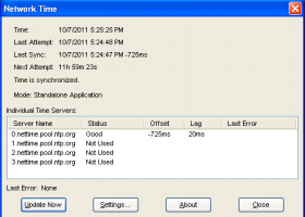 NetTime screenshot