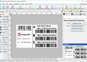 Conpsoft LabelCardPrinter screenshot