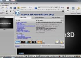 Aurora 3D Presentation screenshot