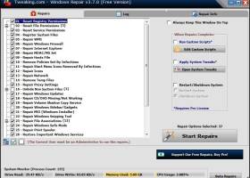Tweaking.Com Windows Repair screenshot