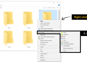 Folder Colorizer screenshot
