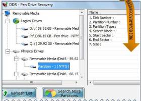 Data Recovery USB Drives screenshot