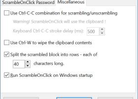 ScrambleOnClick screenshot