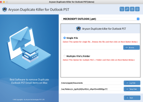 Aryson Duplicate Killer for Outlook screenshot