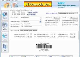 Code 39 Barcode Font Software screenshot