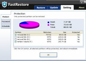 FastRestore screenshot