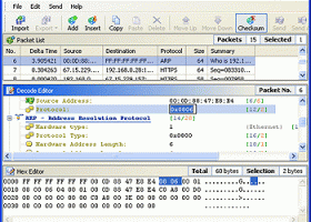 Colasoft Packet Builder screenshot