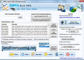 SMS from Computer screenshot